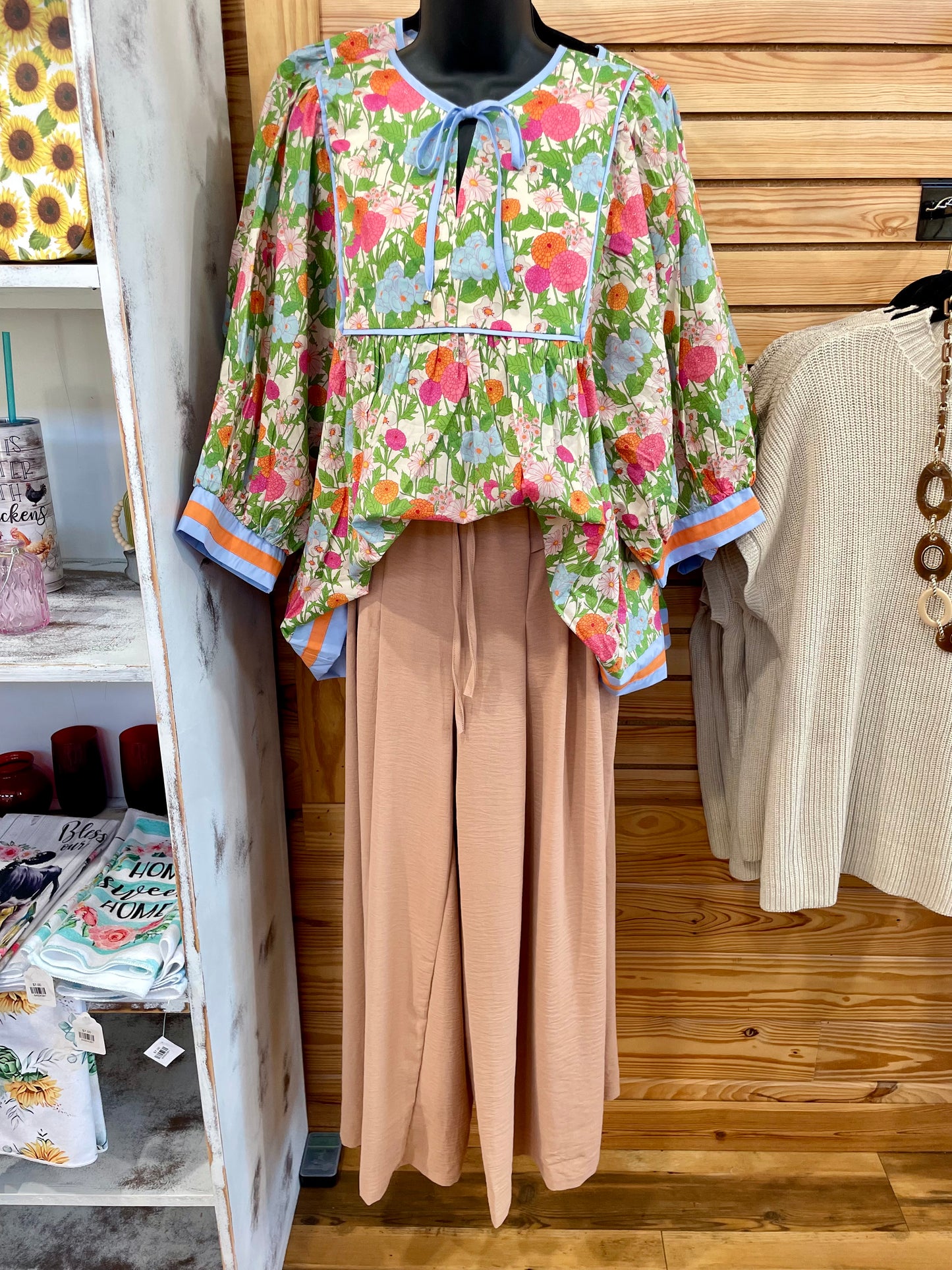 Wide Leg Casual Pants