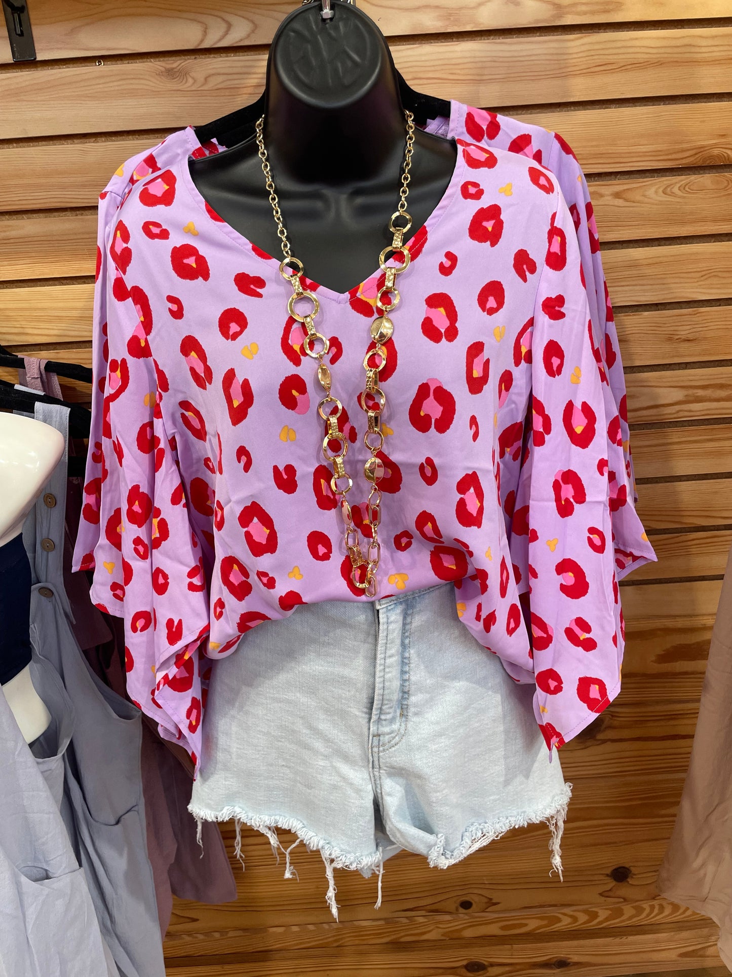 Leopard Print Top