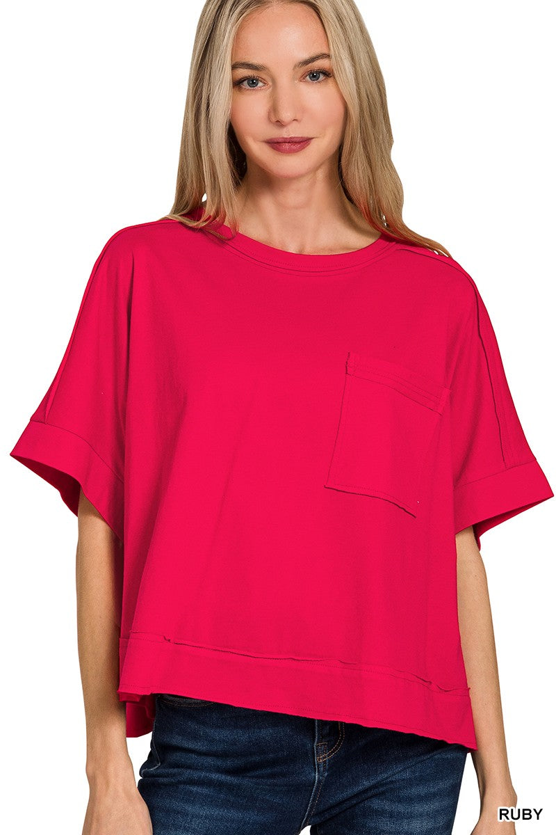 Oversiezed Tee Ruby