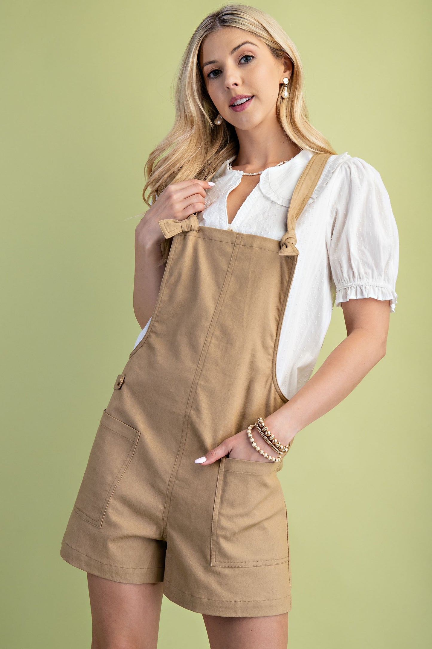 Tie Strap Overalls