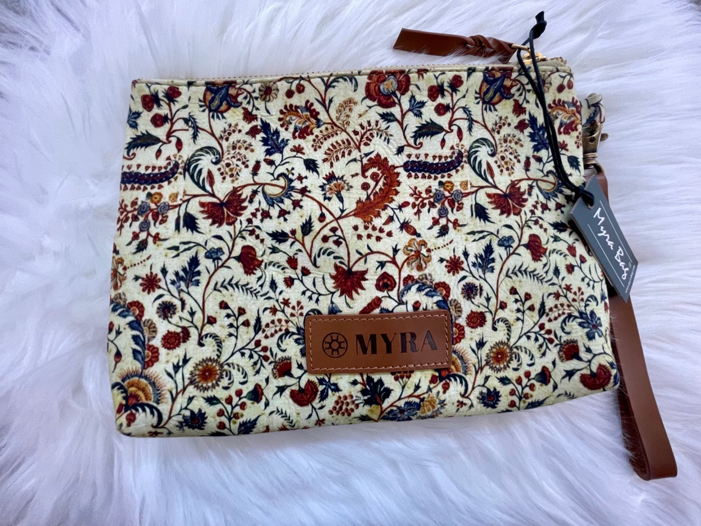 Myra Peace & Serenity Blossoms Clutch Bag