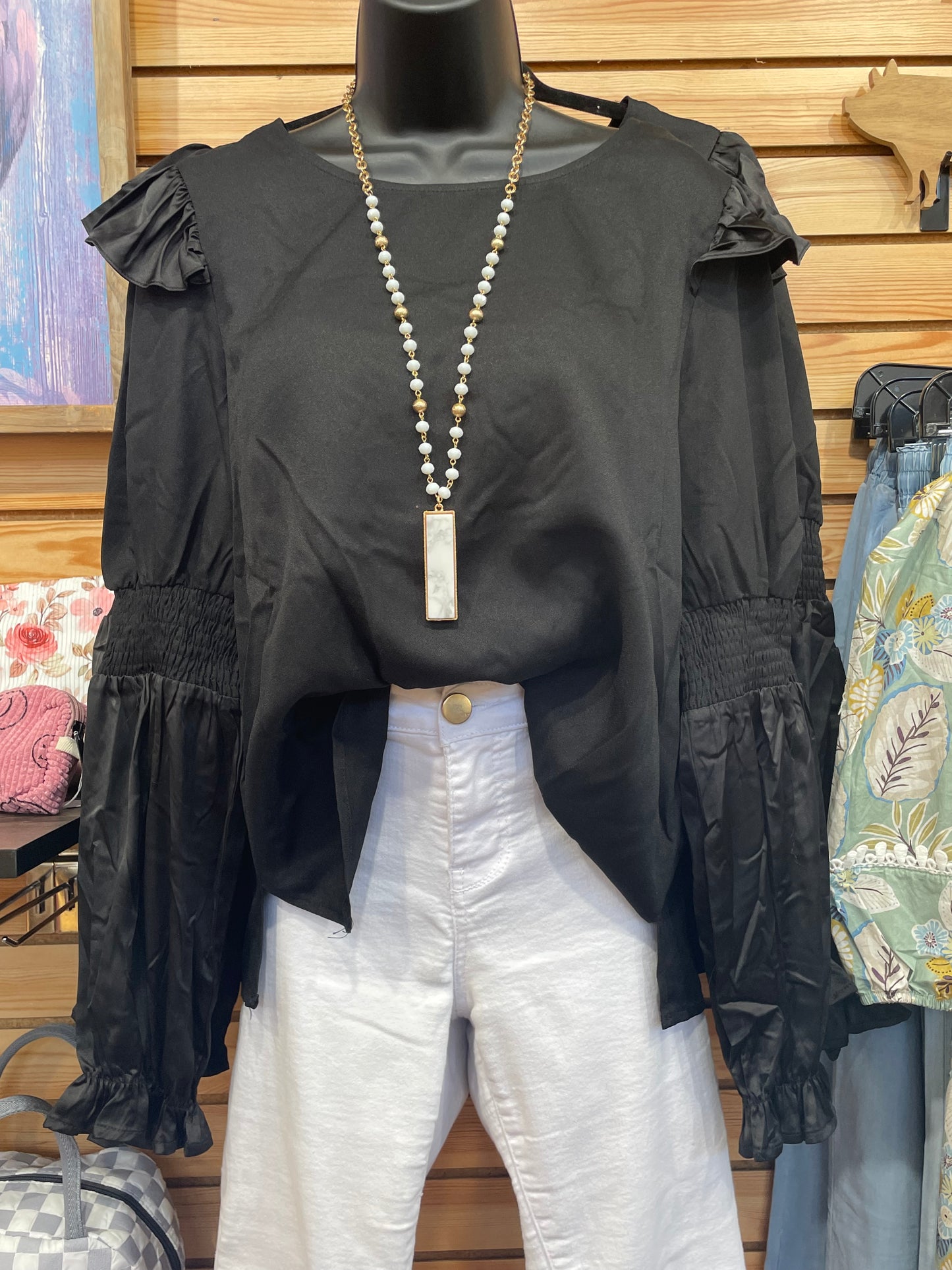 Dressy Black Shirt