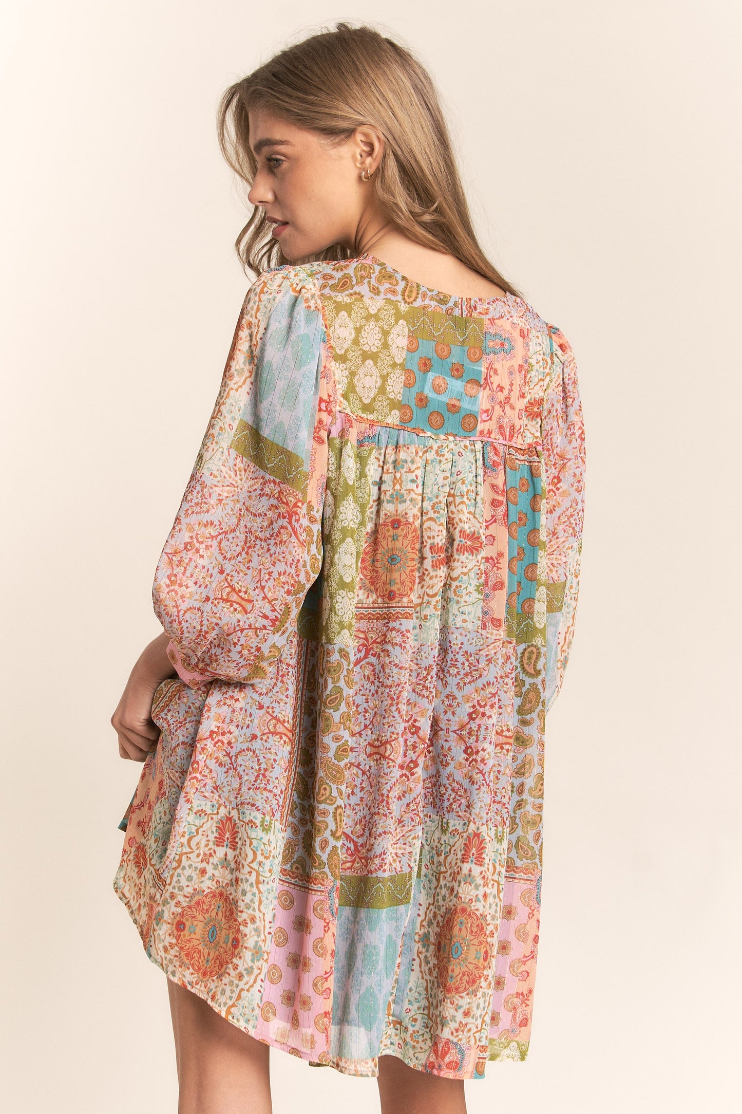 Boho Printed Dress