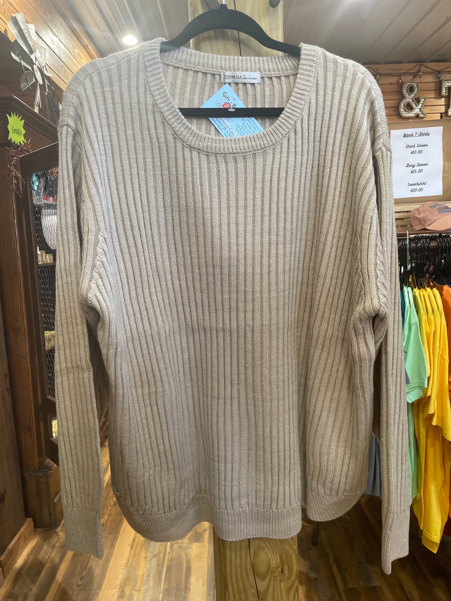 Plus Curved Hem Sweater