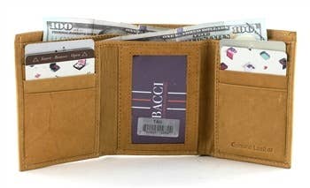 Trifold Wallet Style Black