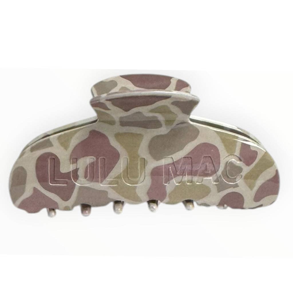 LULU MAC HAIR CLIPS Light Camo