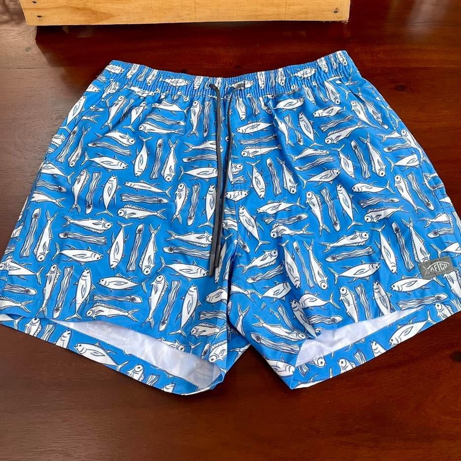 AFTCO Strike Swim Shorts Moulting Craw