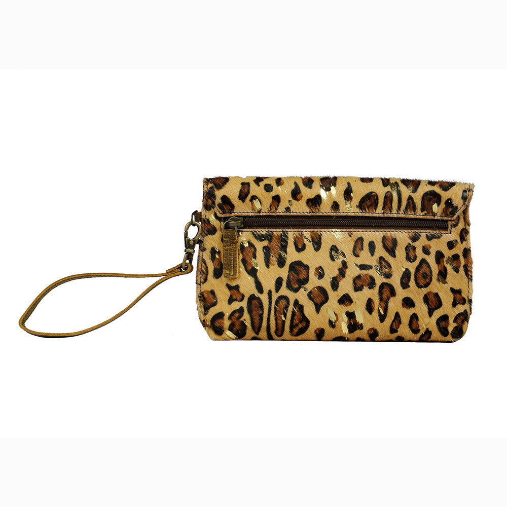 Myra GOLD SEQUINS WALLET