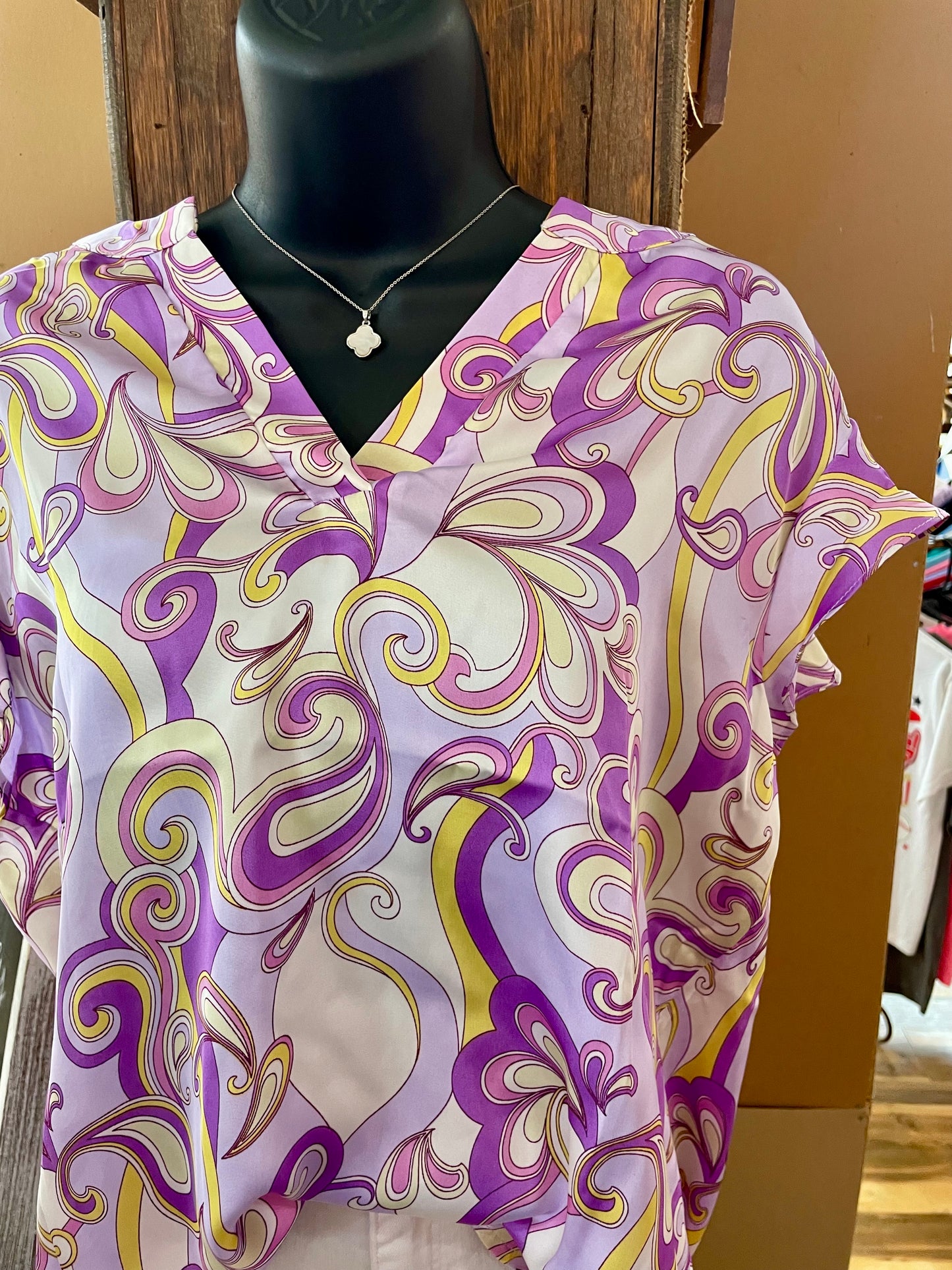 Flutter Sleeves Top
