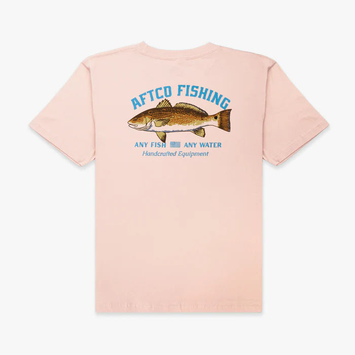 AFTCO Youth T-Shirt Spotted Dusty Rose