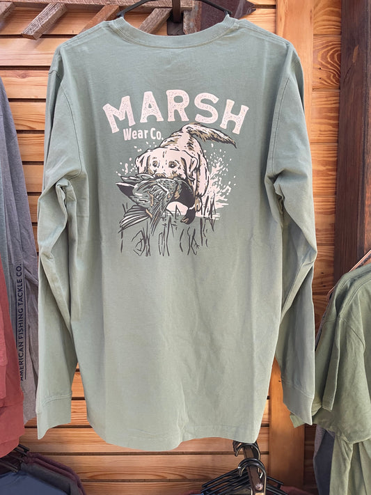 Marsh Wear Red Catch LS