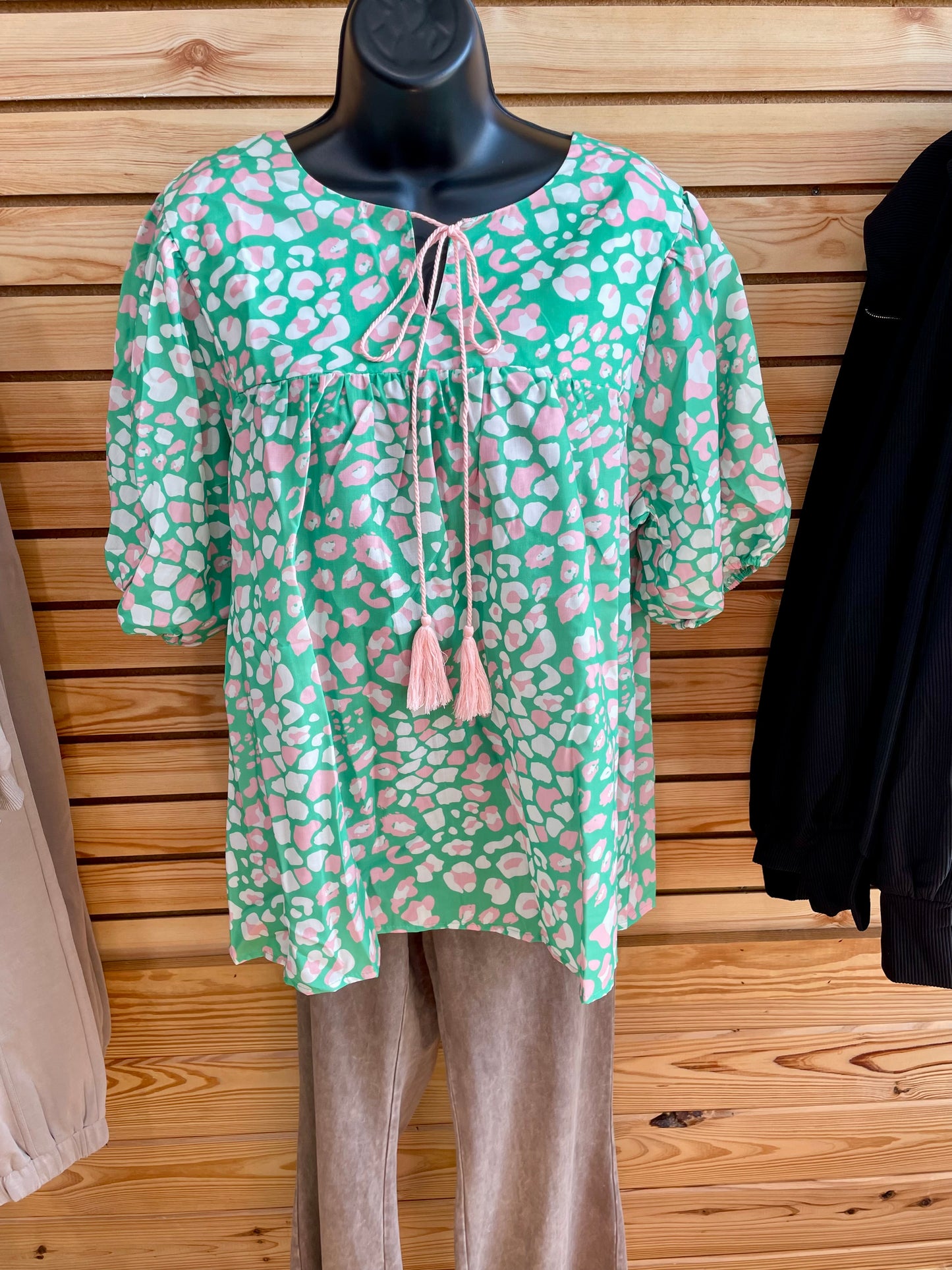 Plus All Over Print Top