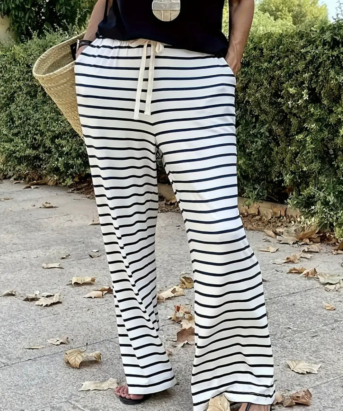 Plus Wide Legged Pants