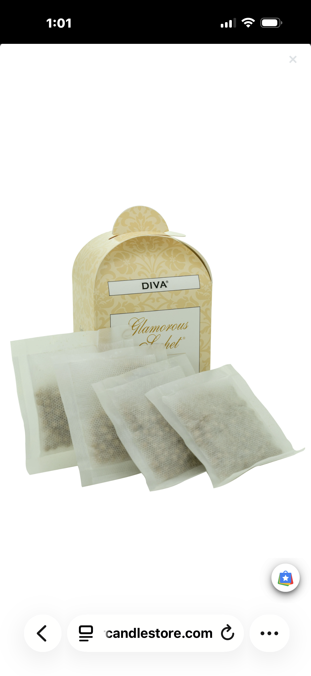 Tyler Glamorous Sachet Diva