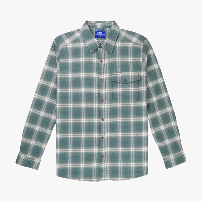 AFTCO Lager LS Flannel Shirt Depths
