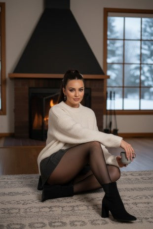 Magic Fleeced Leggings Nude