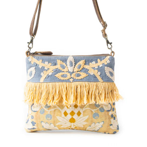 Myra L'Monique Embroidered Crossbody Bag