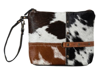 Myra Tyler Ridge Hair-on Hide Pouch