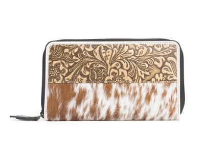 Myra Of Prairie Sunsets Wallet In Brown