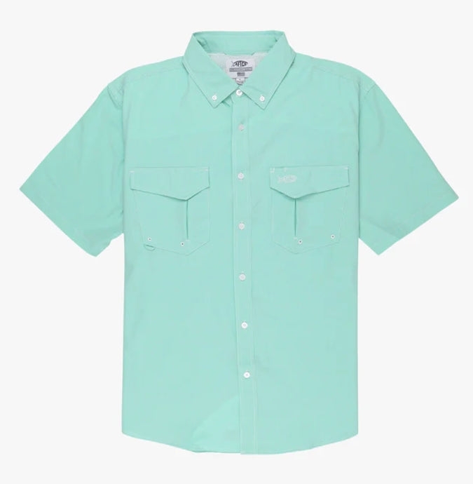 AFTCO Apex Stretch SS Button Down Shirt