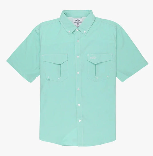 AFTCO Apex Stretch SS Button Down Shirt