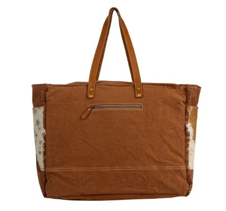 Myra Dakota Plains Canvas Hairon Bag