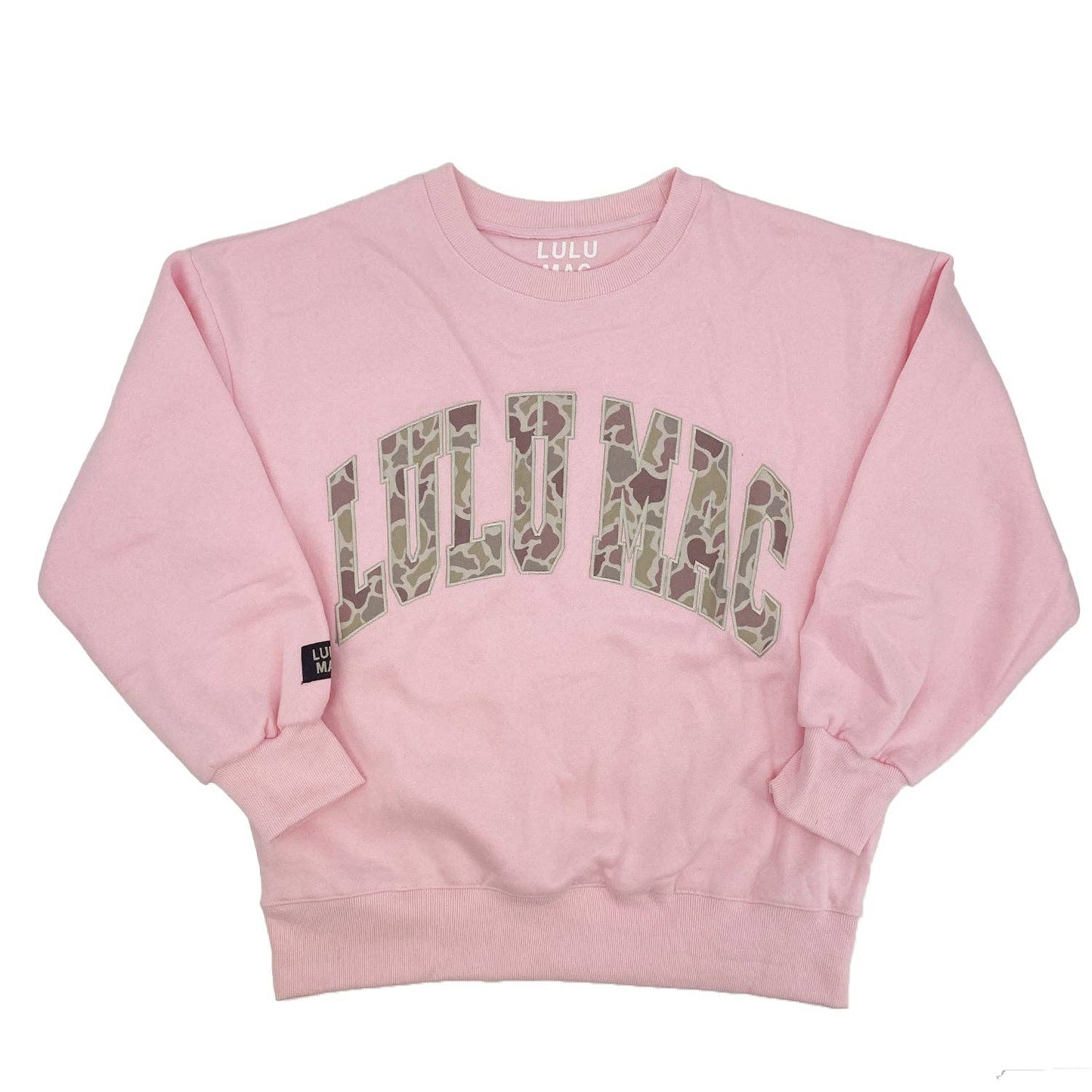Lulu Mac Sweatshirt Camo/Pink