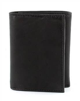 Trifold Wallet Style Black