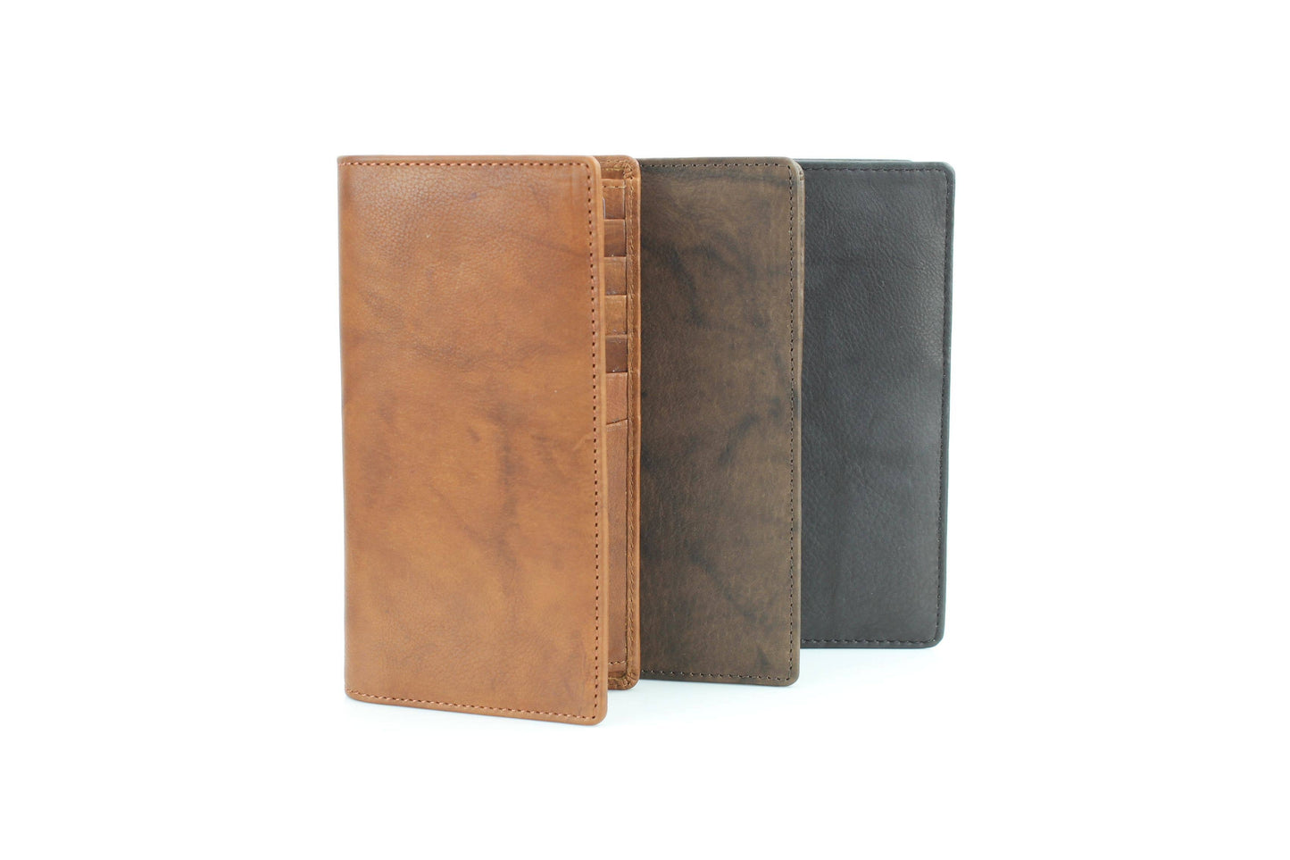 Oil Pull Up Rodeo Bifold Wallet Brown