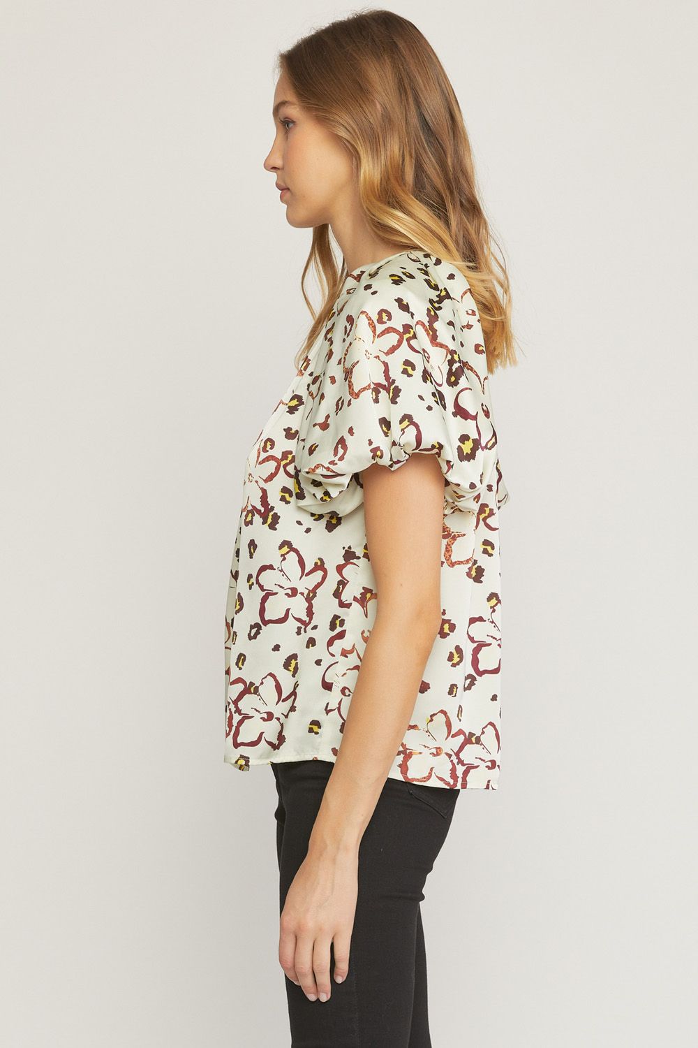 Satin Fall Top
