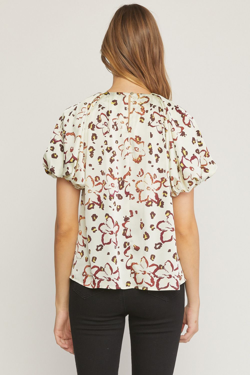 Satin Fall Top
