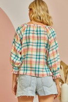 Plaid Top