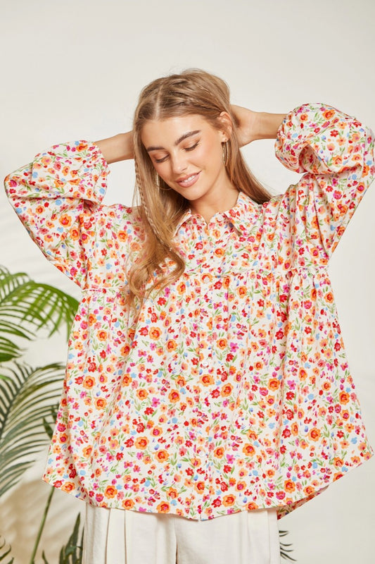 Babydoll Floral Print