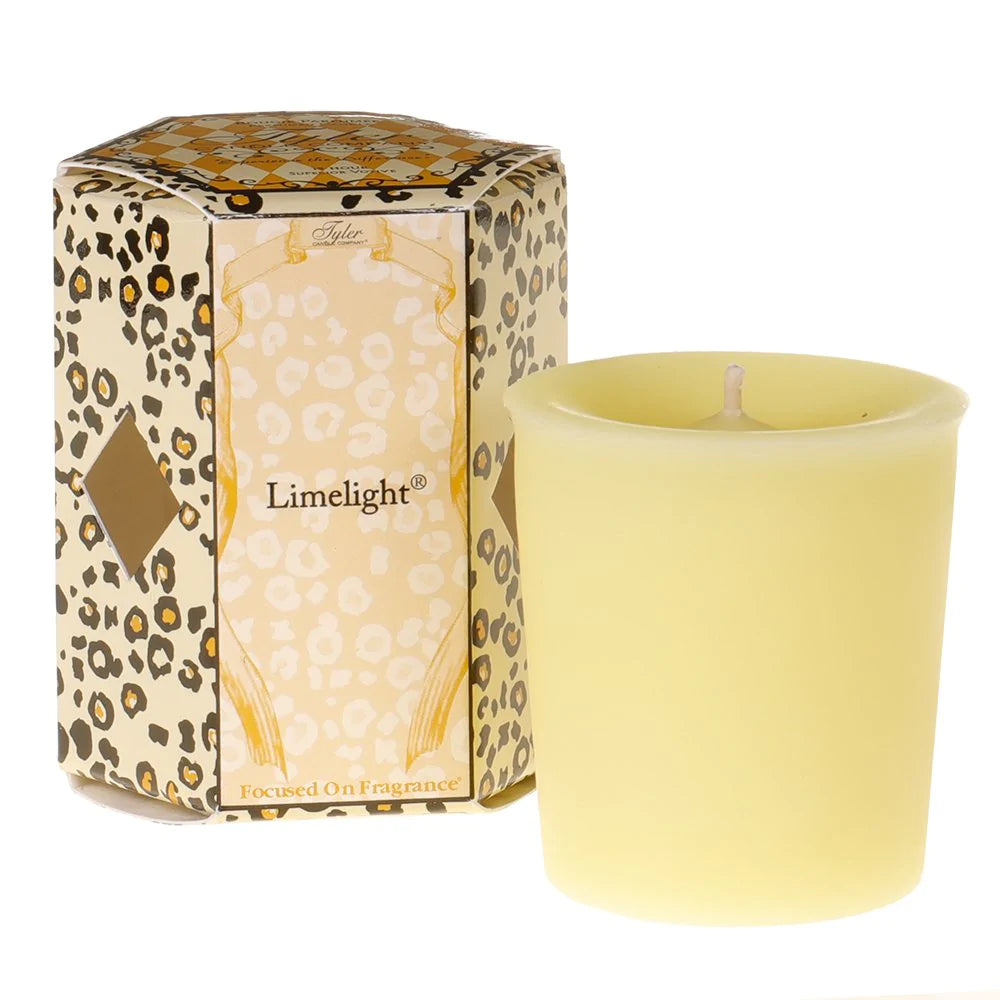 Tyler Candle Co. 15 Hr. Boxed Votive - Limelight