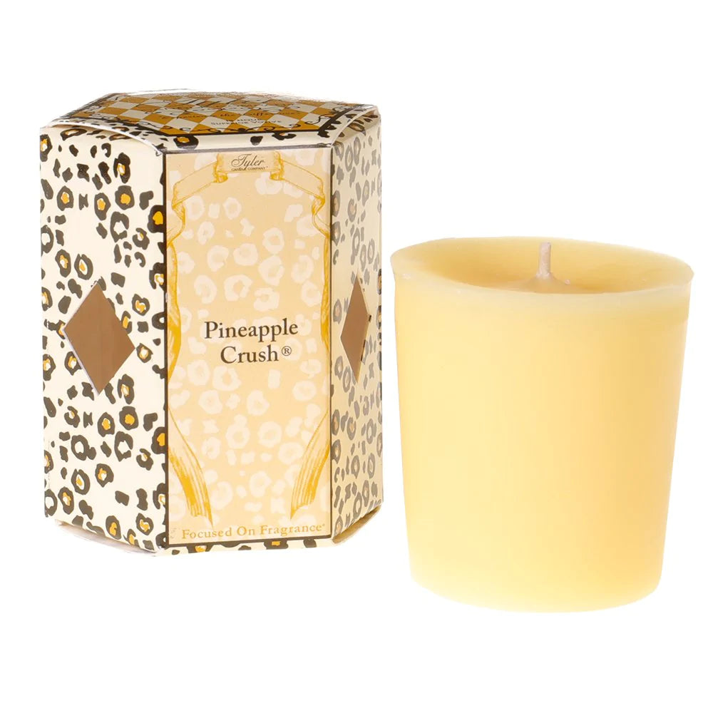 Tyler Candle Co. 15 Hr. Boxed Votive - Pineapple Crush