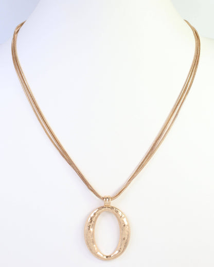 Caroline Hill Cascade Pendant Gold Chain