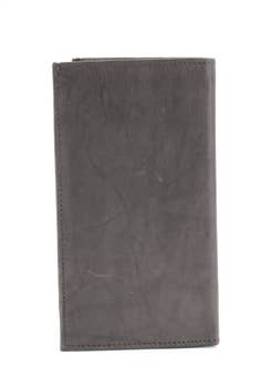 Cowhide Jacket Wallet Brown