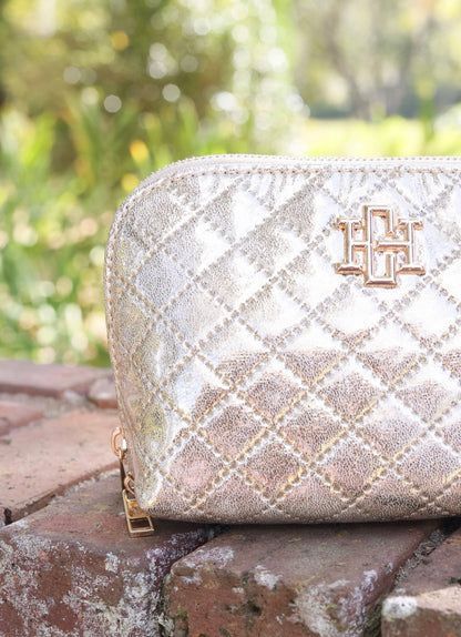 Caroline Hill Small Pouch Champagne Pop