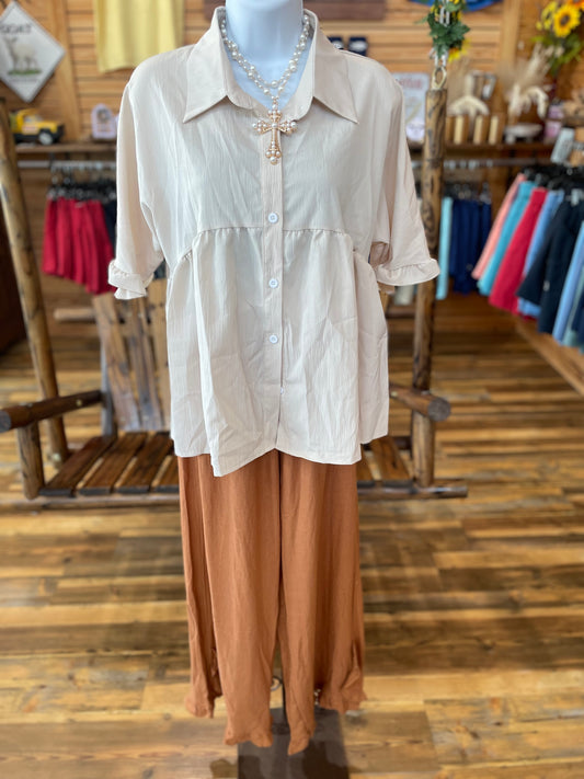 Button Front Shirt