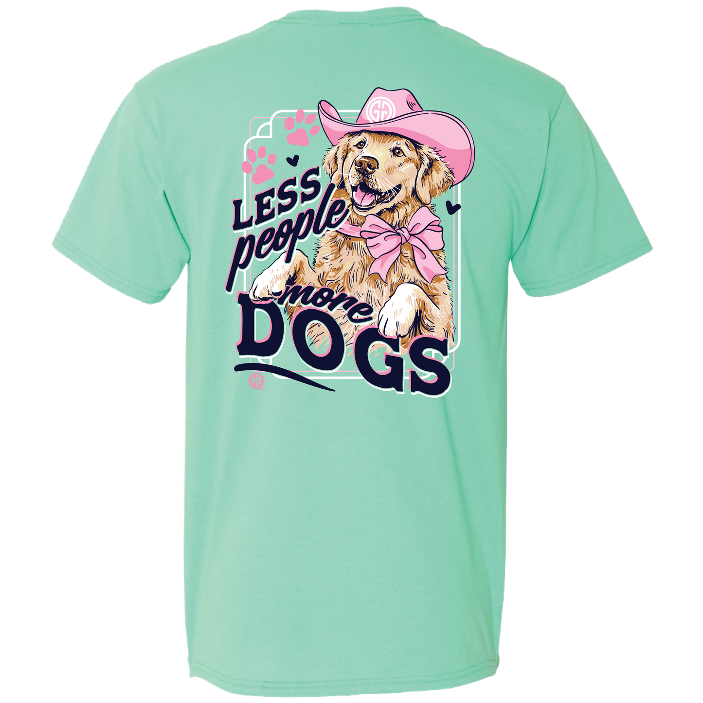 T-Shirt SS Less People More Dogs