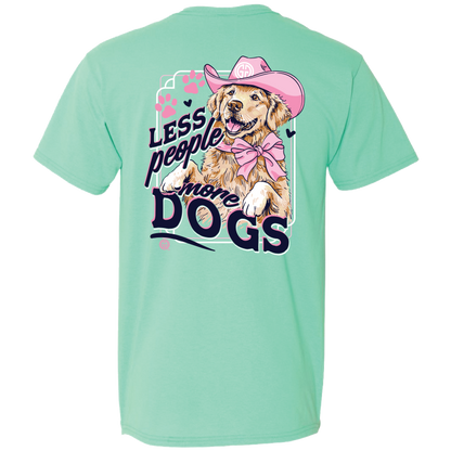 T-Shirt SS Less People More Dogs