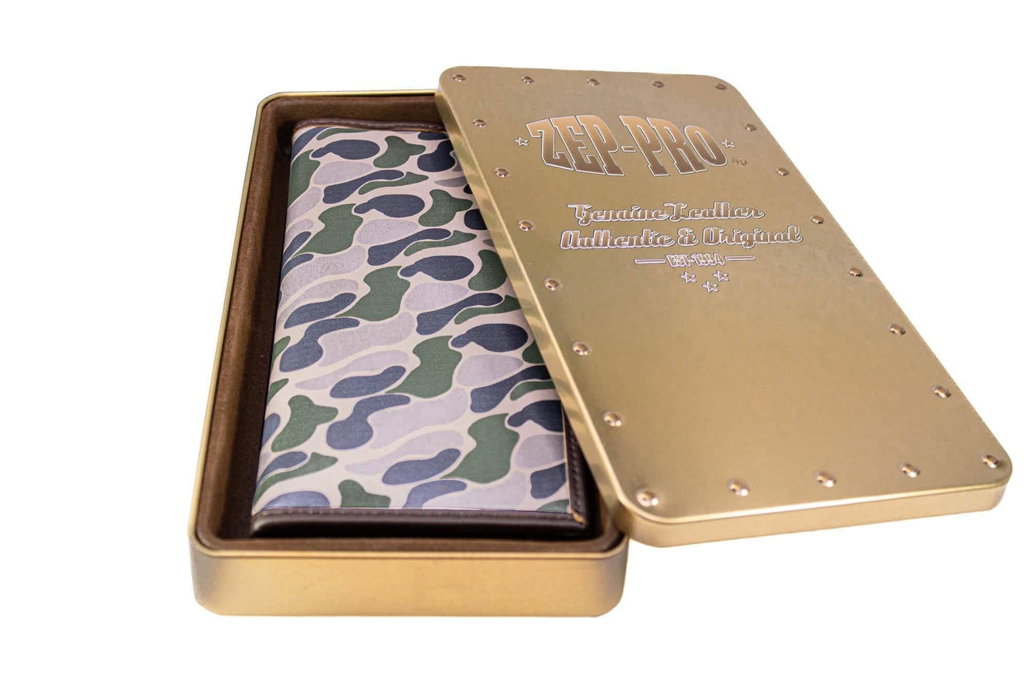 Zep-Pro Camo Tall Wallet - Mallard