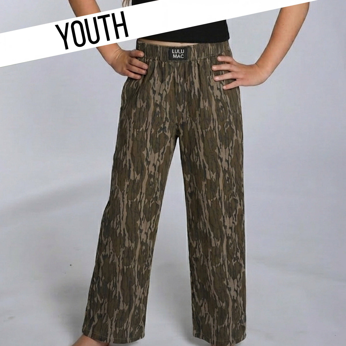 Lulu Mac Youth Mossy Oak Pants