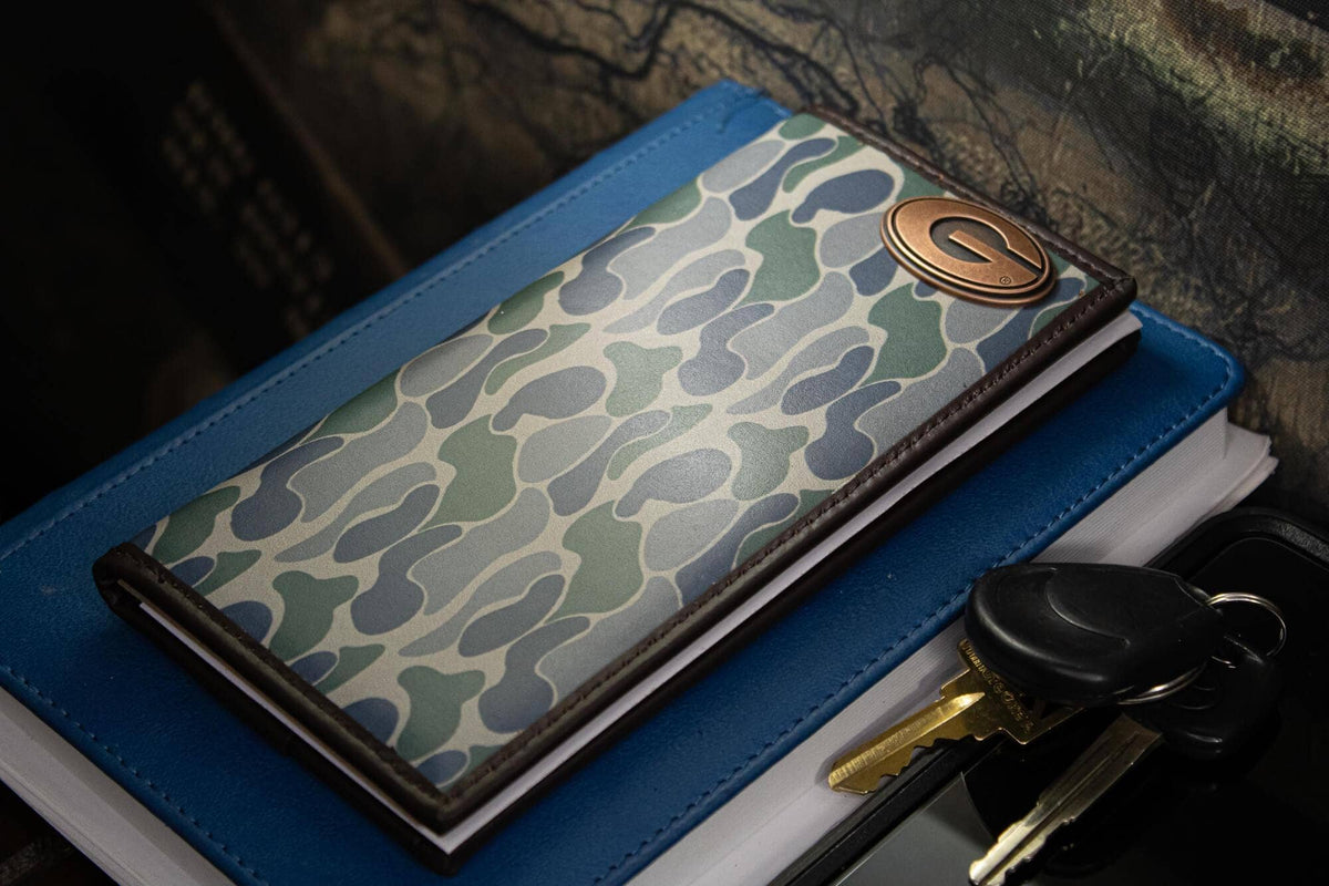Zep-Pro Georgia Camo Leather Wallet