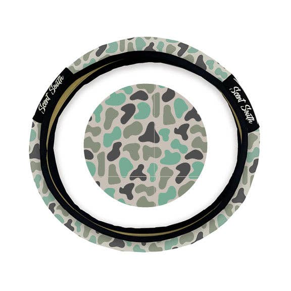 Steering Wheel Cover - Marsh Camo