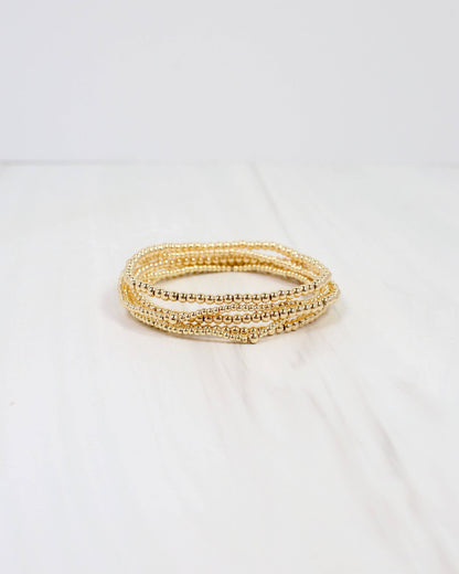 Caroline Hill Alva Gold Bracelet Set