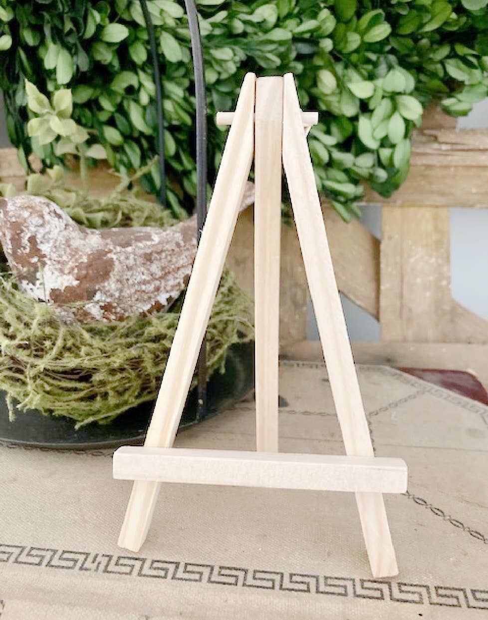 One Day at a Time Canvas Art with Easel