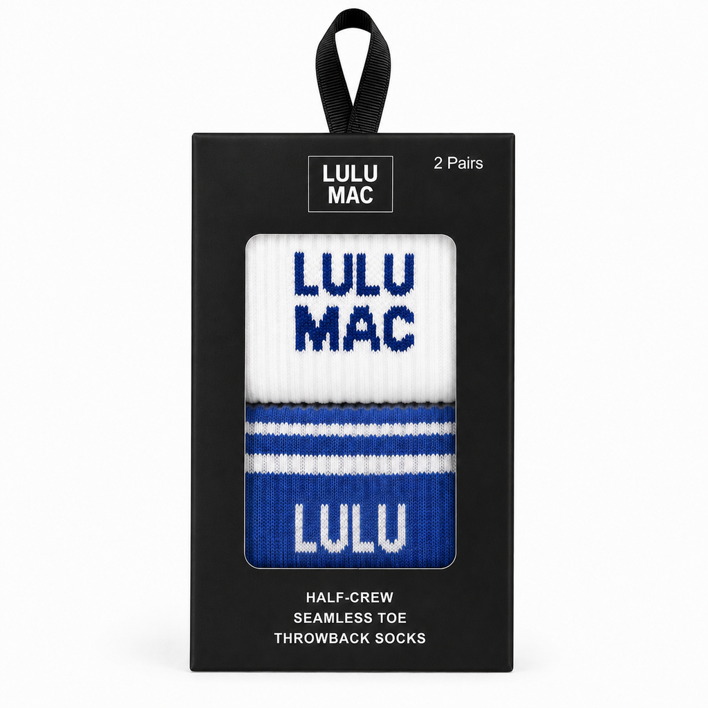 Lulu Mac Socks Box Royal
