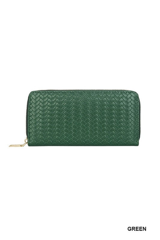 Zenana Woven Long Wallet