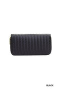 Zenana Woven Long Wallet